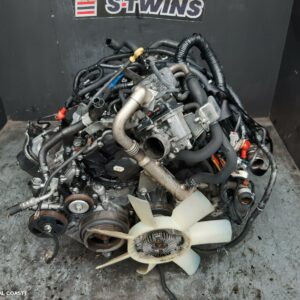 2008 Nissan Navara Engine D40 Diesel 2.5 Yd25 Turbo Vin Vsk Plastic Rocker Cover Type 12/06-05/10 349939