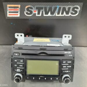 2010 Hyundai I30 Radio Cd Dvd Sat Tv Mp3/Wma/Aux/Cd Player Non Bluetooth Type 6 Disc Player Fd 09/07-04/12 180945