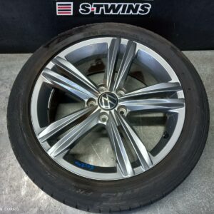 2022 Volkswagen T-Roc Wheel Mag Factory 18X7In 5 V Spoke Silver A1 03/20- 351567