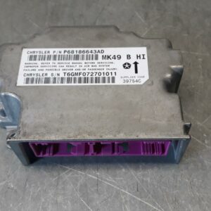 2012 Jeep Compass Airbag Module Sensor Module Mk 07/11-12/16 58979