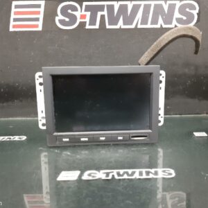 2014 Holden Captiva Radio Cd Dvd Sat Tv Display Unit Only Sat Nav Type 3 Plug On Back Type Cg 01/11-09/15 352135