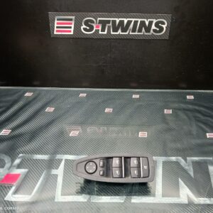 2017 Bmw 3 Series Pwr Dr Wind Switch Rh Front (Master Switch) W/Folding Mirror W/ Auto Dip Non Sun Blind Button Type F30 Sedan 11/11-02/19 191608