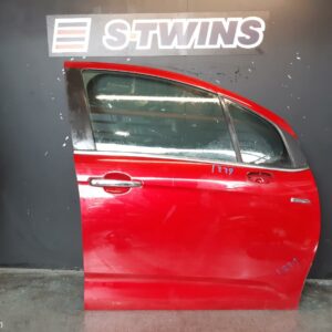 2014 Citroen C3 Right Front Door A51 09/13-01/16 107335
