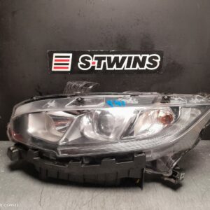 2019 Honda Civic Left Headlamp 10Th Gen Hatch/Sedan Halogen Type 05/16-08/21 349188