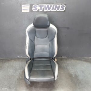 2017 Hyundai Veloster Front Seat Rh Front Fs Leather Black Turbo 06/12-02/18 334036