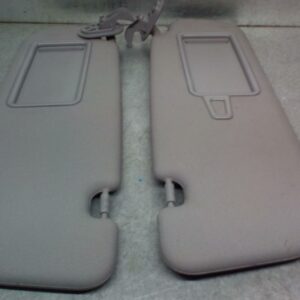 2014 Hyundai Veloster Sunvisor Fs Pair Grey W/ Mirror & Lamp Type 12/11-02/18 70882