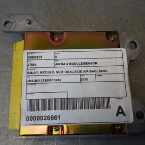 2005 Mazda 6 Airbag Module Sensor Gg/Gy Module Suit Dual/Side Air Bag 09/02- 26661