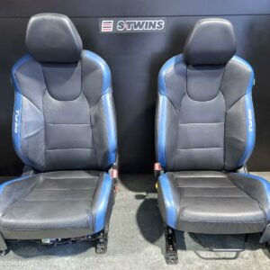 2016 Hyundai Veloster Front Seat Rh Front Fs Leather Black Turbo Blue Trim 07/12-02/18 212734