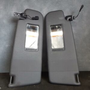2006 Volkswagen Golf Sunvisor Gen 5 Pair Black 07/04-02/09 101711