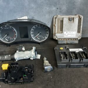 2009 Skoda Octavia Ecu Engine Ecu 1.8 Petrol Turbo Cdaa Code Sec Set (Ecu/Imm/Reader/Key) 1Z 03/09-10/13 105055