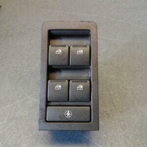 2005 Holden Commodore Pwr Dr Wind Switch Front Centre Masterswitch 4 Way Switch Silver 10/02-09/07 55131