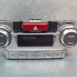 2010 Subaru Liberty Heater Ac Controls Exiga (Vin Jf1Ya9) 5Th Gen Climate Control Type 06/08-12/14 (Aus Only) 71237