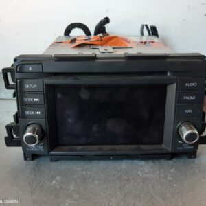 2012 Mazda Cx5 Radio Cd Dvd Sat Tv Display Unit Ke W/ Nav Type 02/12-12/14 66197