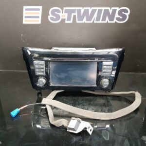 2018 Nissan Qashqai Radio Cd Dvd Sat Tv Display & Head Unit Sat Nav Type J11 06/14- 107623